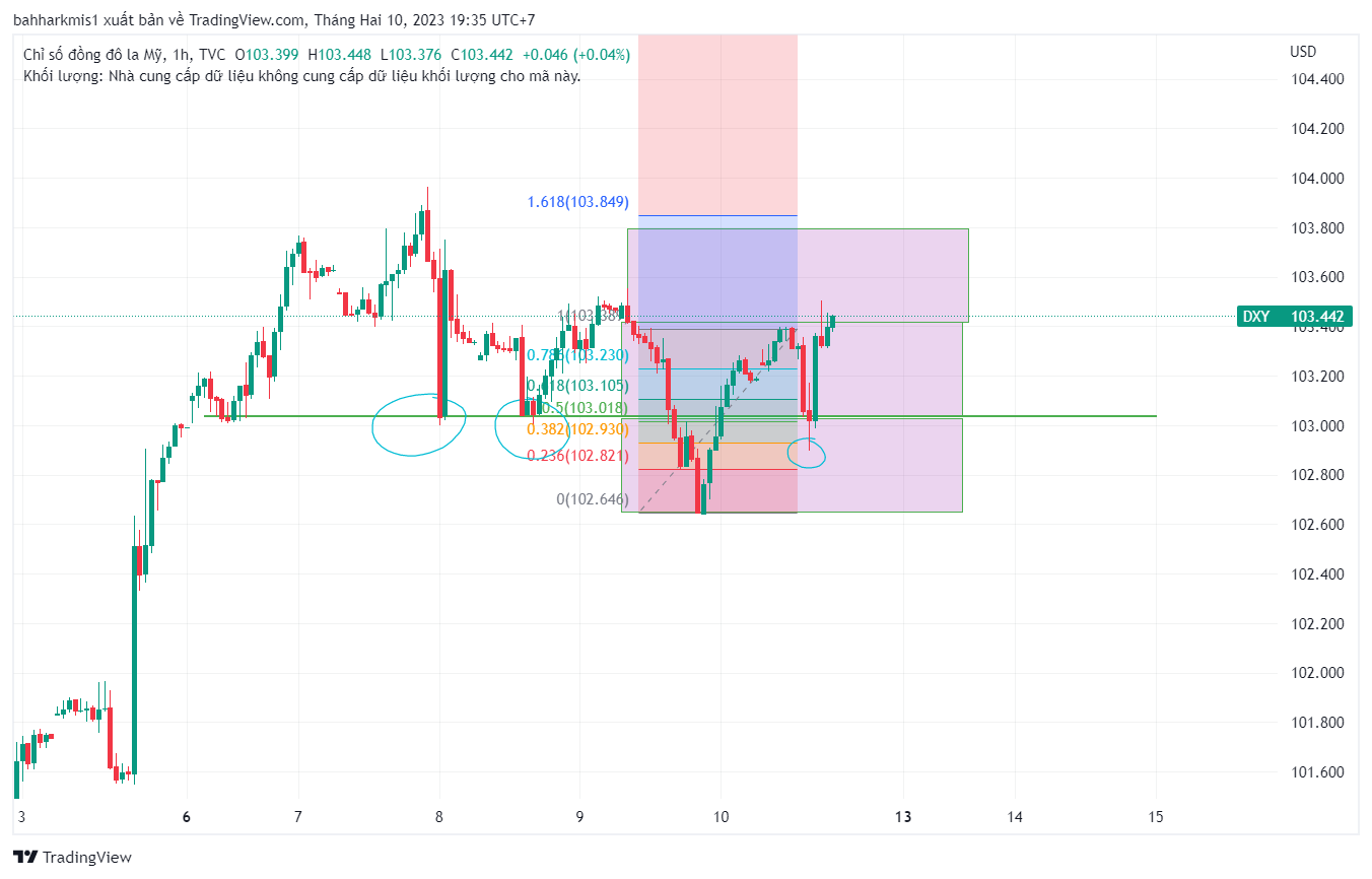 Mô Hình DXY ngày 10/2/2023